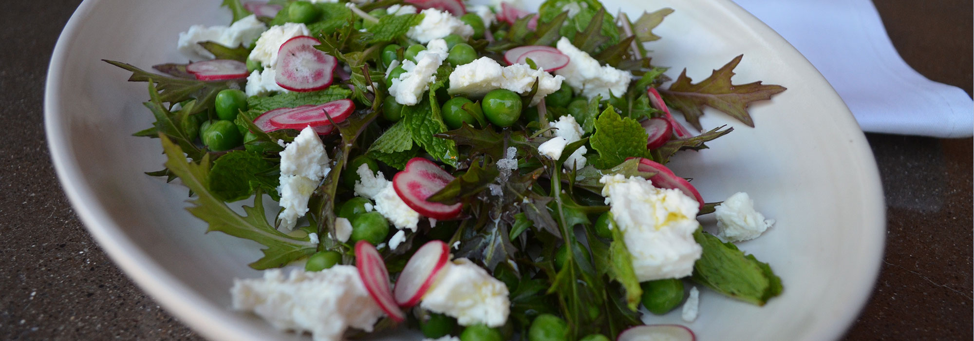 Snap Pea Salad with Mint, Feta and Radishes – Produce Pack